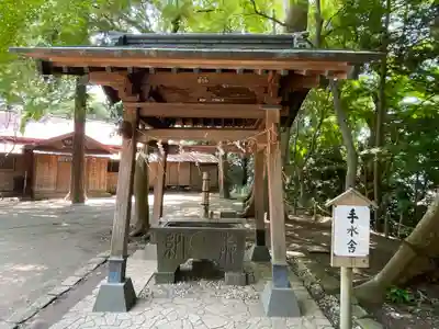 赤城神社の手水舎