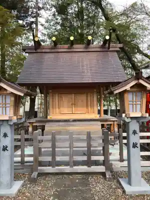 金岡八幡宮の本殿・本堂