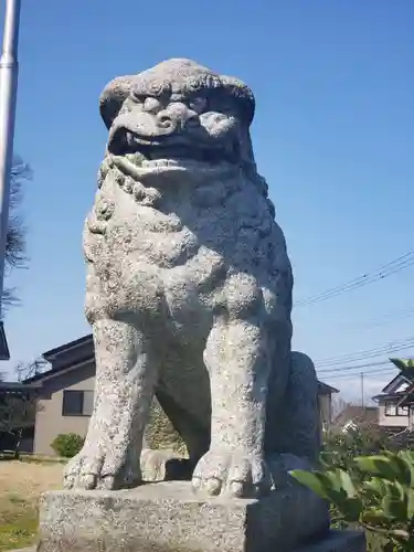 鹿嶋神社の狛犬