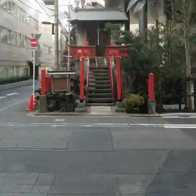講武稲荷神社の鳥居