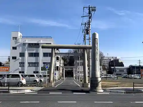 高城神社の鳥居