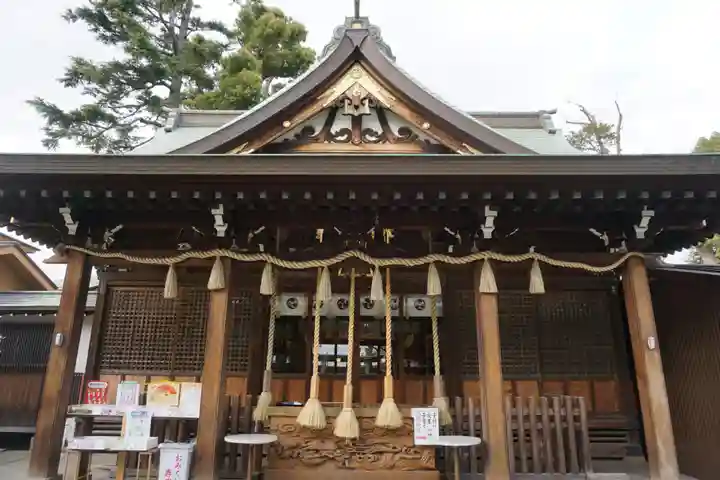 鳩ヶ谷氷川神社の本殿・本堂