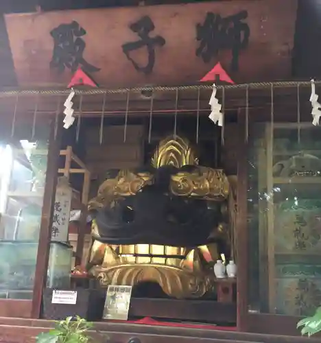 波除神社（波除稲荷神社）の狛犬