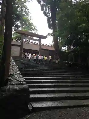 伊勢神宮内宮(皇大神宮)の鳥居