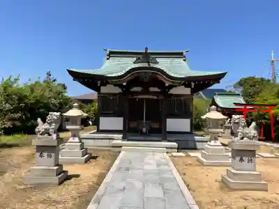 滑祇園神社の本殿・本堂