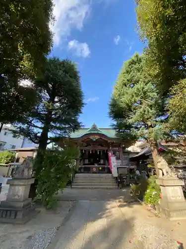 今戸神社の本殿・本堂