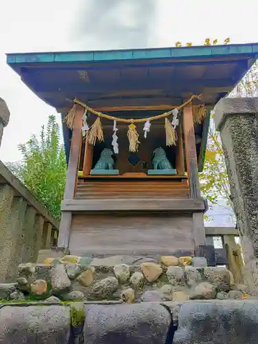 梁川八幡社（越津町）の本殿・本堂