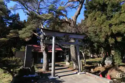 御札神社の鳥居