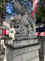 大鳥神社の狛犬