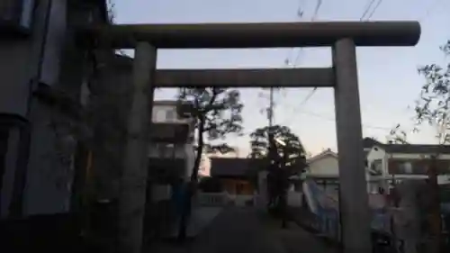 高砂天祖神社の鳥居