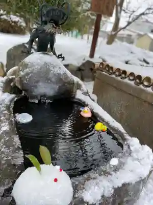 大鏑神社の手水舎