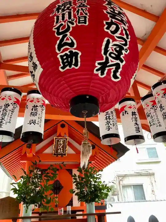 浅澤社(住吉大社境外末社)の本殿・本堂