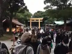 明治神宮の鳥居