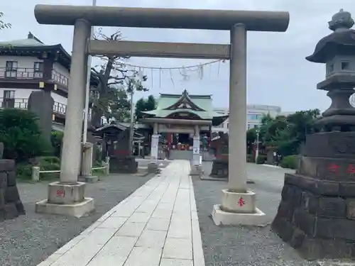 羽田神社の鳥居