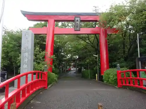 米之宮浅間神社の鳥居