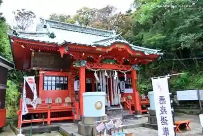 海南神社の本殿・本堂