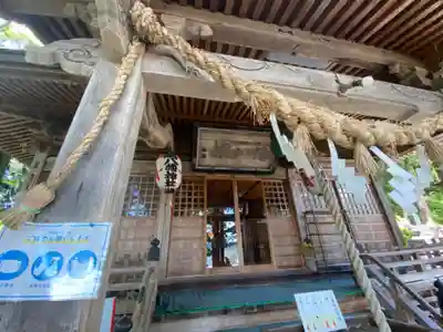 鏑八幡神社の本殿・本堂