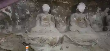 大悲山の石仏(福島県)