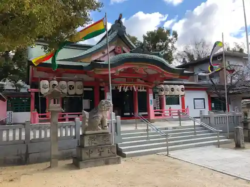 長瀨神社の本殿・本堂