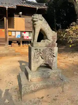 富任八幡宮の狛犬