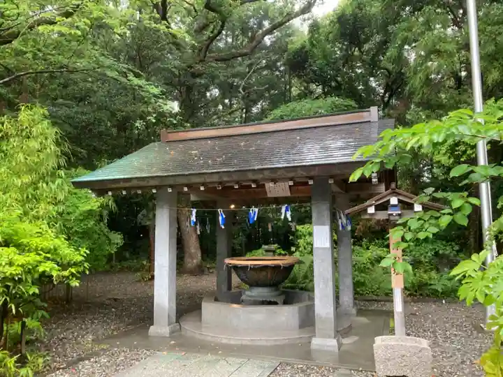 若宮八幡宮の手水舎