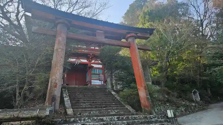 吉野水分神社(吉野町)の鳥居