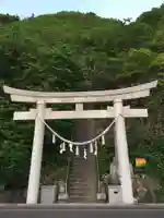 太田神社(拝殿)の鳥居