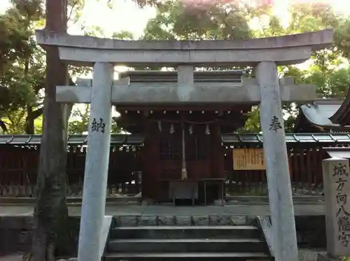 難波大社　生國魂神社の鳥居