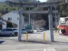 川田八幡神社の鳥居