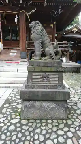 下谷神社の狛犬