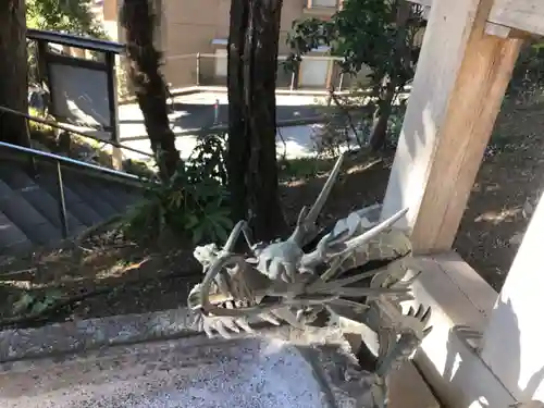 駒林神社の手水舎