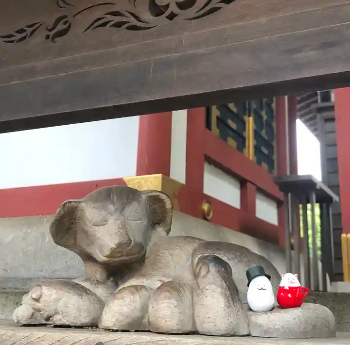田無神社の狛犬