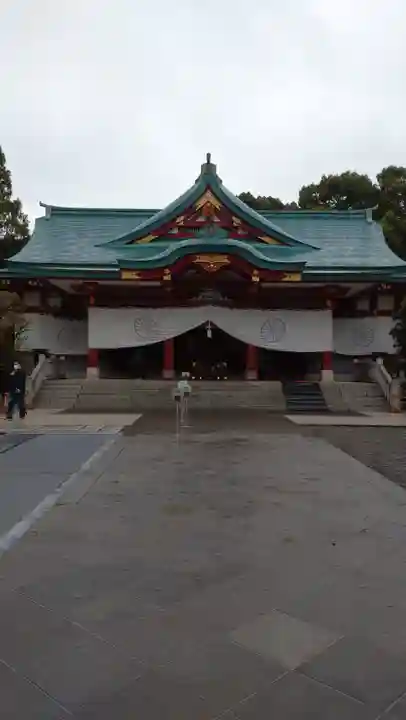 日枝神社の本殿・本堂