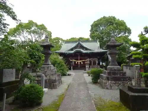 筑後乃国阿蘇神社の本殿・本堂