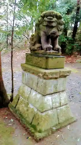 塙田八幡宮の狛犬