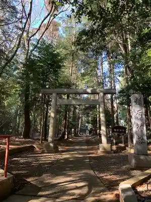 稲荷神社の鳥居