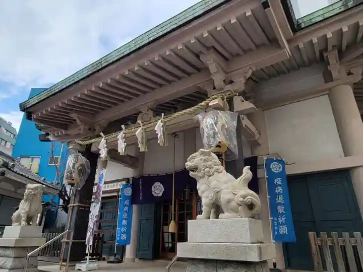 須賀神社の本殿・本堂