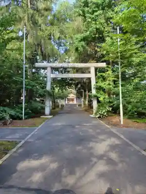 音更神社の鳥居