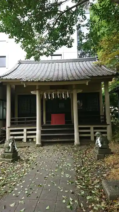 蠣崎神社の本殿・本堂