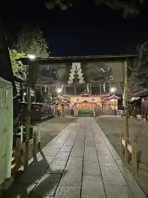 茨木神社の本殿・本堂