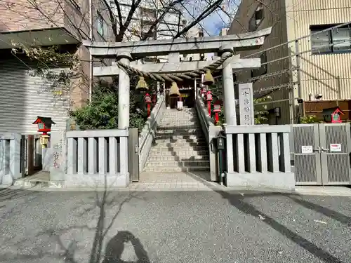 十番稲荷神社の鳥居