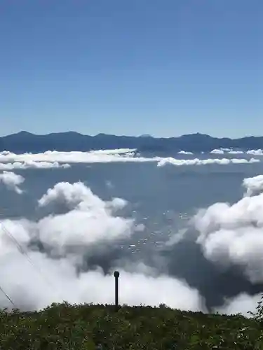 信州駒ヶ岳神社の景色