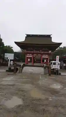 津島神社の山門・神門