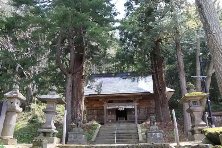 白幡八幡神社の景色