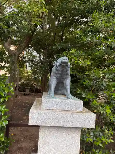 岡太神社の動物