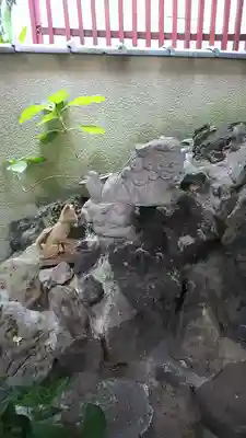 三崎稲荷神社の手水舎