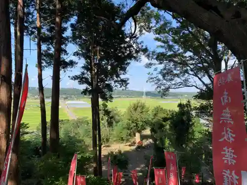 秋葉神社の景色