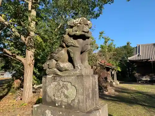 熊野神社の狛犬