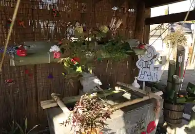 玉田神社の手水舎