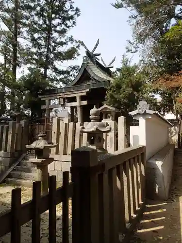 倭恩智神社の本殿・本堂